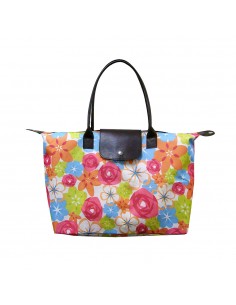 折疊托特包-七彩花(PP袋) 2