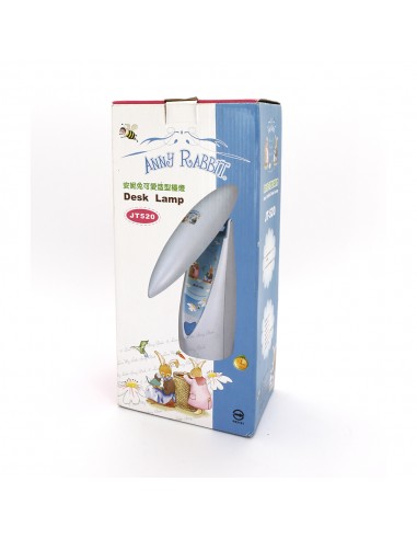 安妮兔可愛造型檯燈 (粉藍)