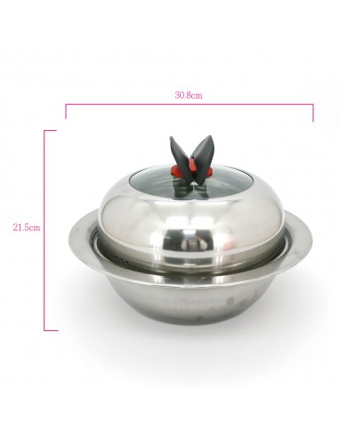 鍋霸31cm飛碟造型多功能蒸鍋(蝶)