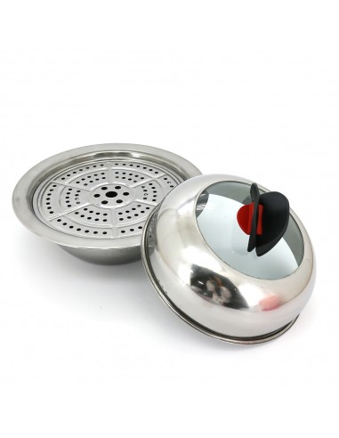 鍋霸31cm飛碟造型多功能蒸鍋(蝶)