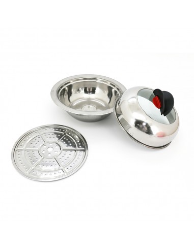 鍋霸31cm飛碟造型多功能蒸鍋(蝶)