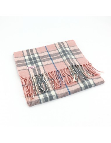 紅色格紋圍巾 (盒裝)