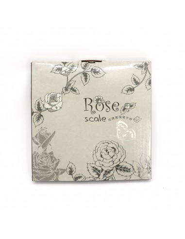 玫瑰風情電子秤
