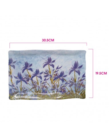 紫鳶花托盤-中8吋(OPP)