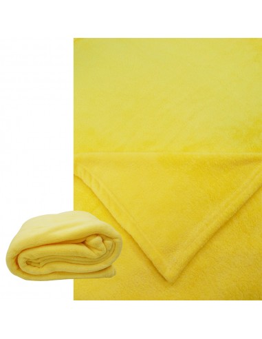 Barry Allen 皇家風尚珊瑚絨毯 120x150/黃(A掀蓋提盒)