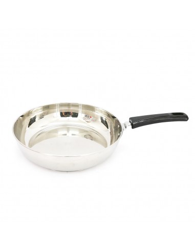 鍋霸30CM不鏽鋼平底鍋-蝶之舞