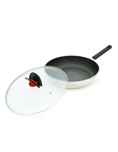 鍋霸30cm不鏽鋼複底不沾鍋(蝶之舞)