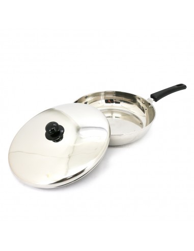 鍋霸30CM不鏽鋼平底鍋
