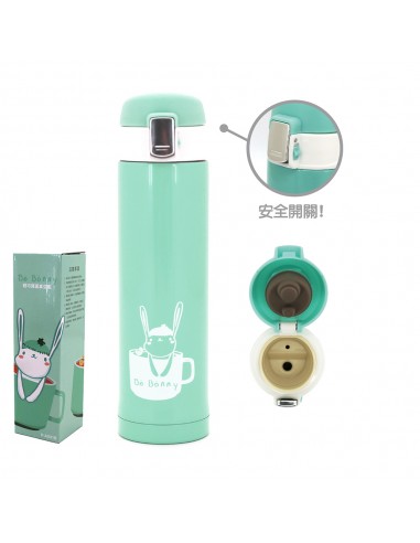 Bo bonny輕巧彈蓋真空瓶-300ML綠