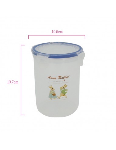 安妮兔超密封圓形3入保鮮盒-旅遊