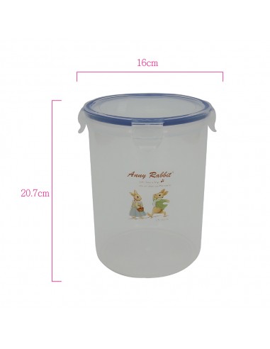 安妮兔超密封圓形3入保鮮盒-旅遊