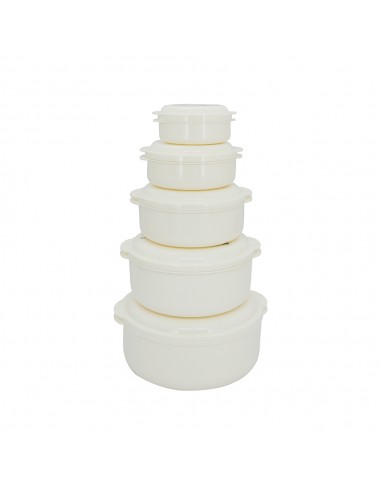 安妮兔北5入保鮮盒-藍盒