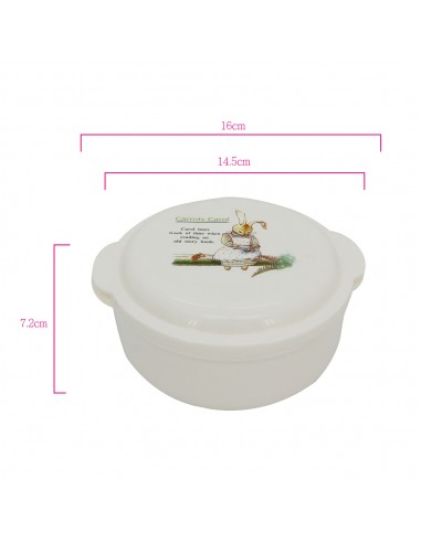 安妮兔北5入保鮮盒-藍盒