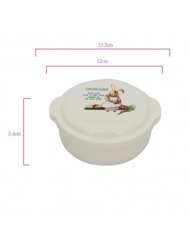 安妮兔北5入保鮮盒-藍盒