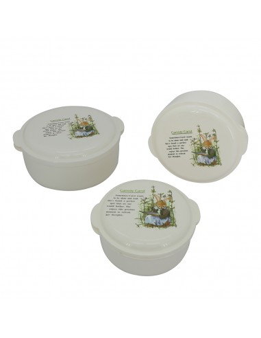 安妮兔3入保鮮盒