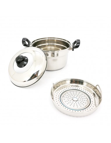 MOMA 24CM 雙耳蒸燉鍋