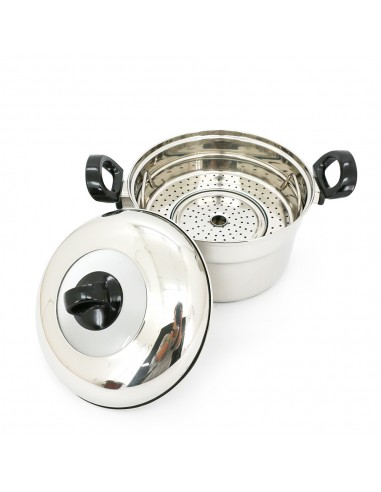 MOMA 24CM 雙耳蒸燉鍋