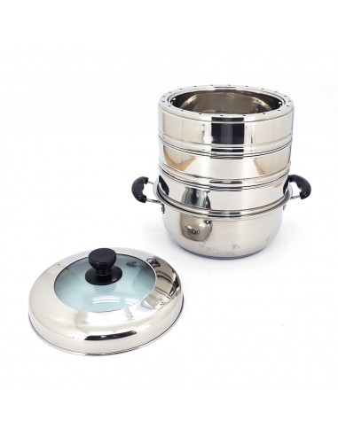 MOMA 27CM多用途1+3層節能蒸鍋