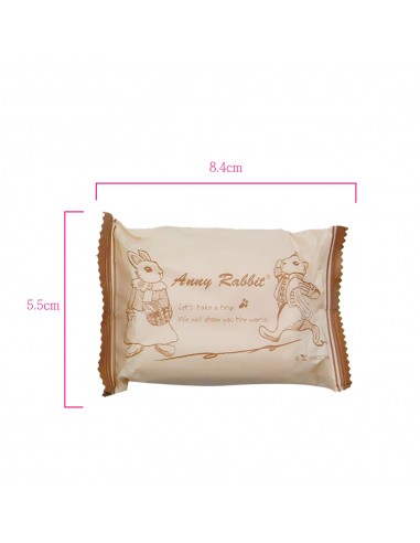 安妮兔1皂1方巾 33*33CM-旅行