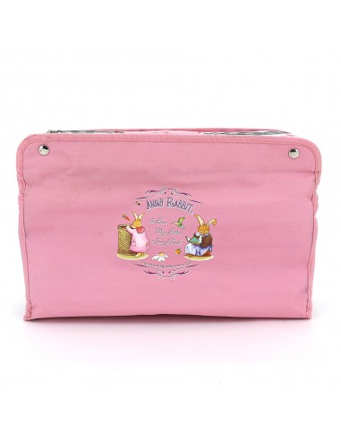 安妮兔格紋整理袋 HY-1454(粉紅)