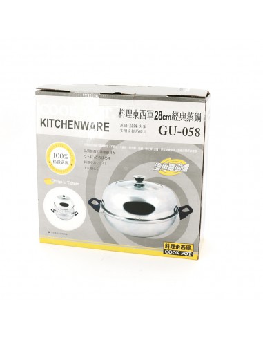 料理東西軍28CM經典蒸鍋