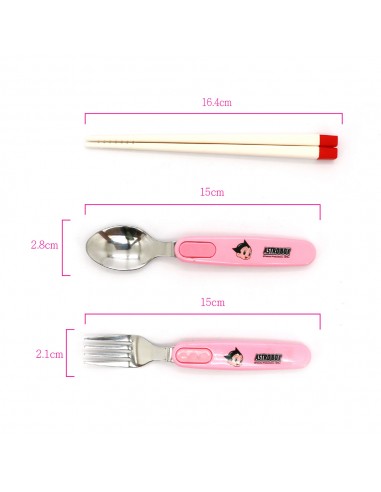 原子小金剛盒裝餐具組-3件式