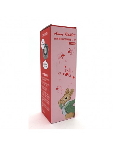 安妮兔時尚玻璃瓶 550ML-二代