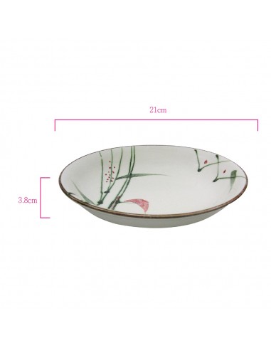 典雅禪風8.5"深盤