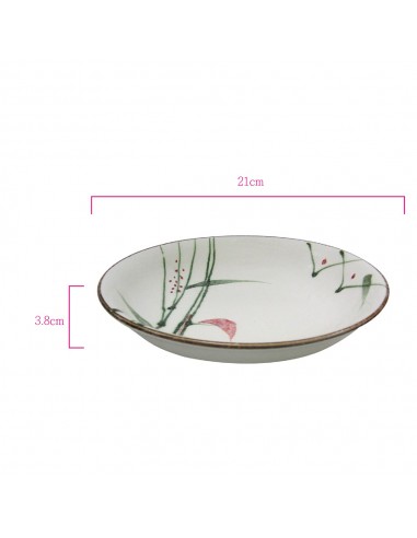 典雅禪風8.5"盤2入