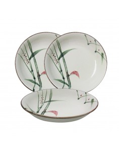 典雅禪風8.5"盤3入 2