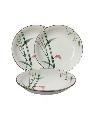 典雅禪風8.5"盤3入