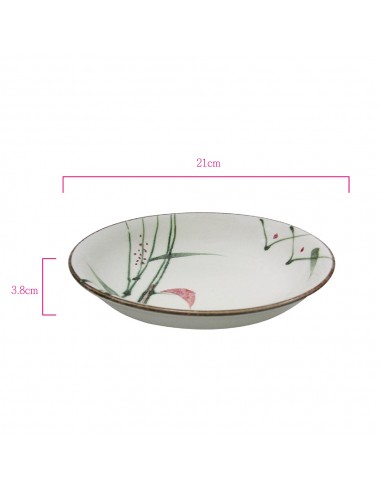 典雅禪風8.5"盤3入