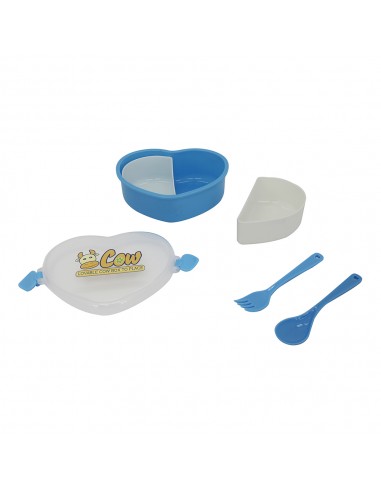 心型便當盒+密封杯