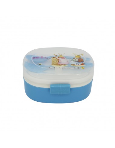 安妮兔野餐組(便當盒+水壺+提袋)