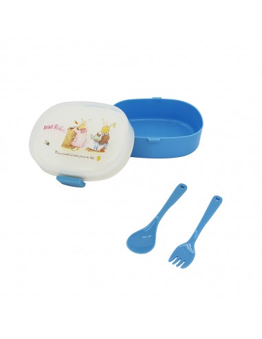 安妮兔野餐組(便當盒+水壺+提袋)