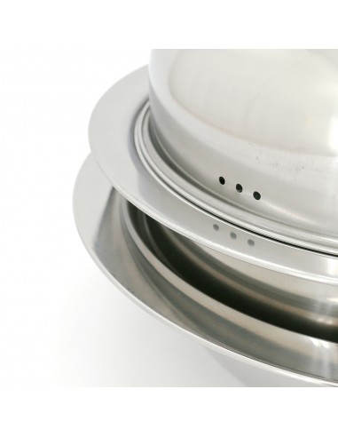 鍋霸31cm飛碟造型雙層蒸鍋(蝶)