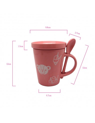 英國熊三件蓋杯一入 簡易盒