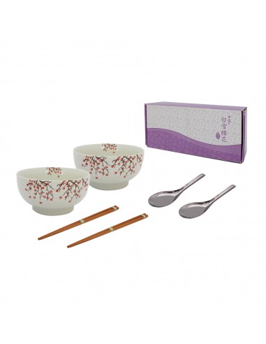 白雪櫻花6.75"拉麵碗 六件套