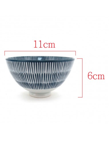 日式條紋8碗