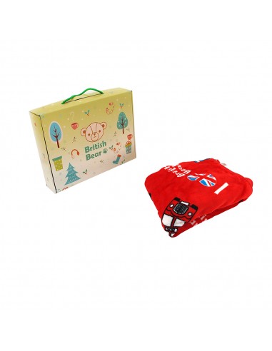 英國熊法蘭絨毯 120*150cm-盒裝