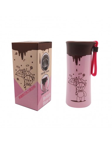 英國熊巧克力真空杯-草莓