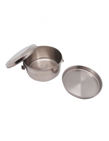 鍋霸14cm雙扣不鏽鋼便當盒