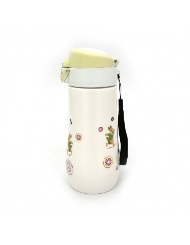 安妮兔陶瓷彈蓋水杯450ML-煙火