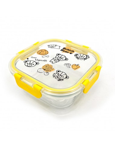 英國熊耐熱玻璃保鮮盒-800ml