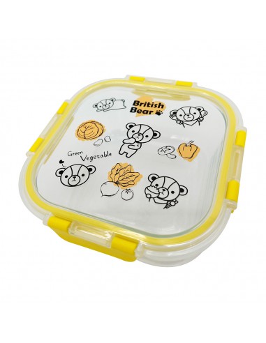 英國熊耐熱玻璃保鮮盒-800ml