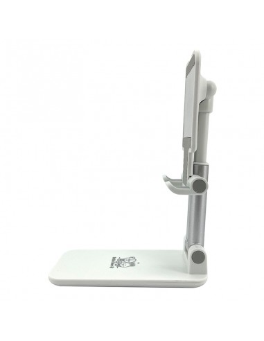 英國熊鏡面伸縮手機架-白