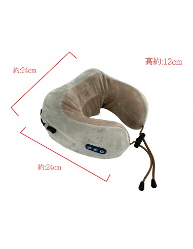 英國熊U型揉捏按摩枕-摩卡棕