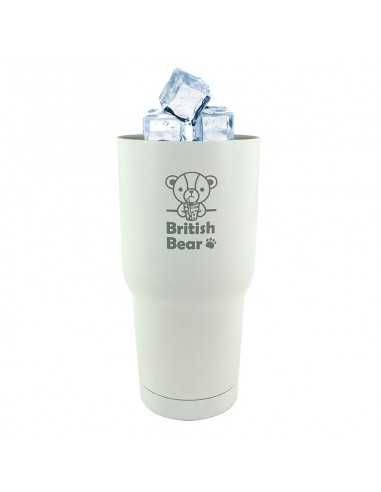 英國熊超真空冰壩杯900ml-白(盒裝)