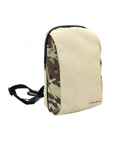 英國熊台製迷彩拼接單肩包 (PP袋)