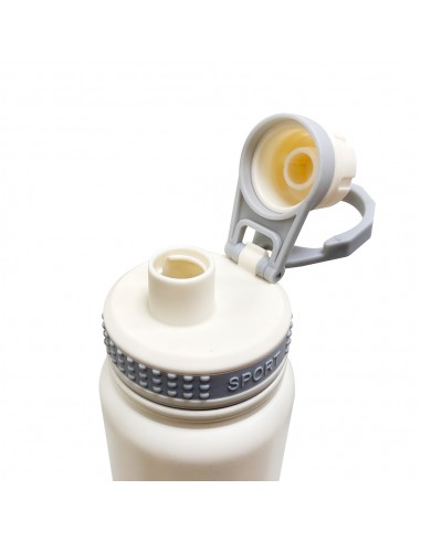 安妮兔真空提把運動瓶850ml-白